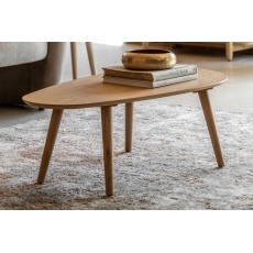 Gallery Direct Hatfield Natural Oak Coffee Table