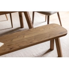 Austin Warm Oak 220cm Dining Bench