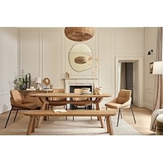 Austin Warm Oak 240cm Dining Table