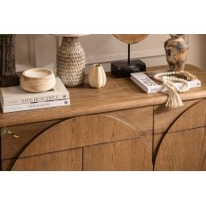 Austin Warm Oak Wide Sideboard