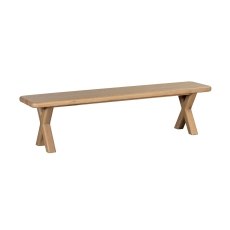 Flynn Natural Oak 220cm Dining Bench Flynn Natural Oak 220cm Dining Bench