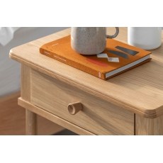 Gallery Direct Wycombe Oak 1 Drawer Bedside Table Gallery Direct Wycombe Oak 1 Drawer Bedside Table