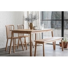 Gallery Direct Wycombe Oak Dining Table Gallery Direct Wycombe Oak Dining Table