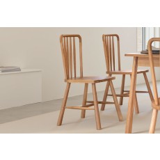 Gallery Direct Wycombe Oak Dining Chairs (Pair) Gallery Direct Wycombe Oak Dining Chairs (Pair)