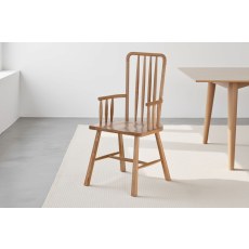 Gallery Direct Wycombe Oak Carver Dining Chair Gallery Direct Wycombe Oak Carver Dining Chair