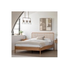 Gallery Direct Wycombe Oak Spindle Bed Frame Gallery Direct Wycombe Oak Spindle Bed Frame