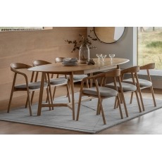 Gallery Direct Madrid Extending Dining Table in Oak