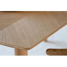 Gallery Direct Milano Oak Dining Table Gallery Direct Milano Oak Dining Table
