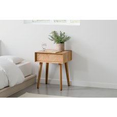 Gallery Direct Milano Oak 1 Drawer Side Table Gallery Direct Milano Oak 1 Drawer Side Table