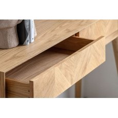 Gallery Direct Milano Oak 2 Drawer Console Table Gallery Direct Milano Oak 2 Drawer Console Table