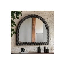 Gallery Direct Pimlico Arch Overmantle Black Wash 1200x1000mm Gallery Direct Pimlico Arch Overmantle Black Wash 1200x1000mm