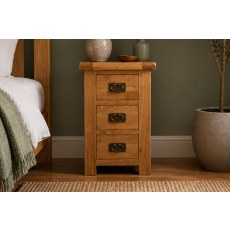Salisbury Waxed Premium Oak Bedside Table