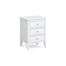 Hampstead Painted White Bedside Table Hampstead Painted White Bedside Table