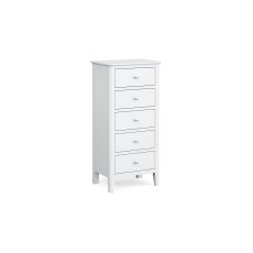 Hampstead Painted White Tallboy Chest Of Drawers Hampstead Painted White Tallboy Chest Of Drawers