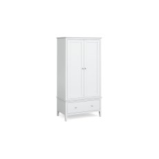 Hampstead Painted White Gents Wardrobe Hampstead Painted White Gents Wardrobe