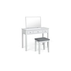 Hampstead Painted White Dressing Table Set