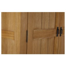 Burford Country Oak Gents Wardrobe Burford Country Oak Gents Wardrobe