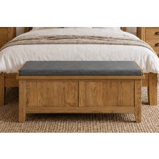 Burford Country Oak Storage Bench Blanket Box Burford Country Oak Storage Bench Blanket Box