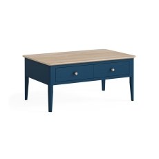Marlow Oak Painted Navy Blue Coffee Table
