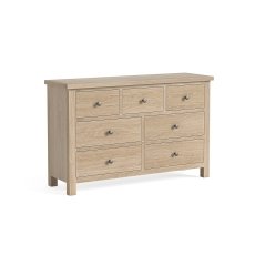 Modern Country Oak 3 Over 4 Chest of Drawers