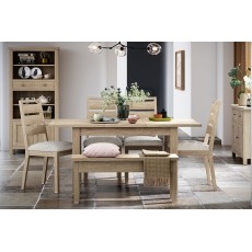 Modern Country Oak Extending Dining Table Modern Country Oak Extending Dining Table