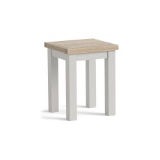Modern Country Painted Oak Stone Grey Lamp Table Modern Country Painted Oak Stone Grey Lamp Table
