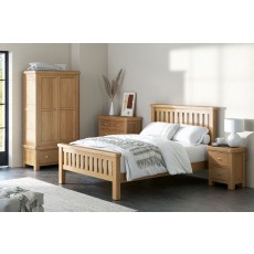 Normandy Chunky Country Oak Bed Frame