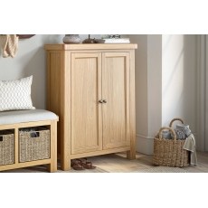 Normandy Chunky Country Oak Shoe Storage Cabinet Normandy Chunky Country Oak Shoe Storage Cabinet