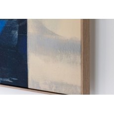 Gallery Direct Cobalt Abstract Framed Canvas 900x1200mm
