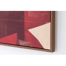 Gallery Direct Ruby Abstract Framed Canvas 800x800mm
