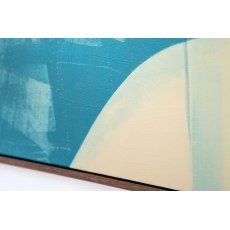 Gallery Direct Topaz Abstract Framed Canvas 800x800mm