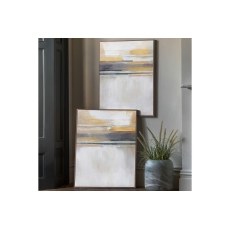 Gallery Direct Modern Sunset Framed Canvas Set of 2