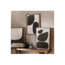 Gallery Direct Pebble Collection Framed Canvas Set of 3