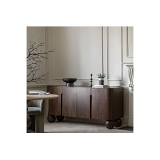 Gallery Direct Sculpt Mango Wood Large Sideboard