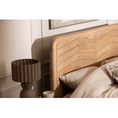 Jude Reclaimed Wood King Size Bed Frame