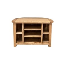 Largo Rustic Solid Oak Corner TV Unit Largo Rustic Solid Oak Corner TV Unit