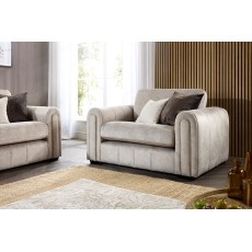 Glamour Plush Snuggler Love Chair