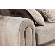Glamour Plush Snuggler Love Chair