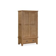 Tewkesbury Smoked Oak Double Wardrobe Tewkesbury Smoked Oak Double Wardrobe