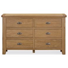 Tewkesbury Smoked Oak 6 Drawer Chest of Drawers Tewkesbury Smoked Oak 6 Drawer Chest of Drawers