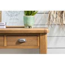 Tewkesbury Smoked Oak Console Table Tewkesbury Smoked Oak Console Table