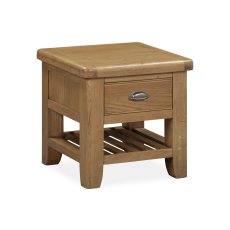 Tewkesbury Smoked Oak Lamp Table Tewkesbury Smoked Oak Lamp Table