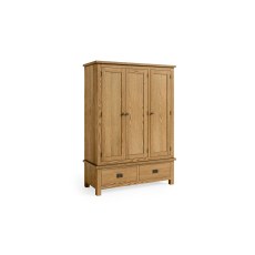 Salisbury Lite Oak Triple Wardrobe Salisbury Lite Oak Triple Wardrobe