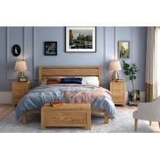 Bergen Oak Bed Frame Bergen Oak Bed Frame