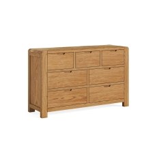 Bergen Oak 3 Over 4 Chest of Drawers Bergen Oak 3 Over 4 Chest of Drawers