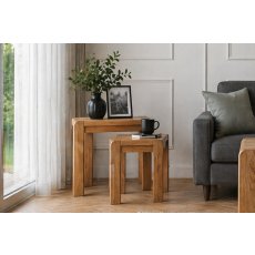 Bergen Oak Nest of Tables Bergen Oak Nest of Tables