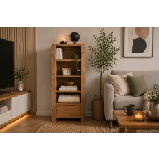 Bergen Oak Tower Unit Bookcase Bergen Oak Tower Unit Bookcase