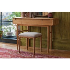G Plan Winchester Retro Oak Upholstered Stool
