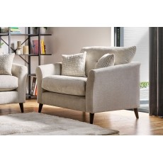 Milly Fabric Snuggler Love Chair