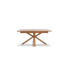 Heron Industrial Oak 160-200cm Extending Dining Table with Wooden Base Heron Industrial Oak 160-200cm Extending Dining Table with Wooden Base